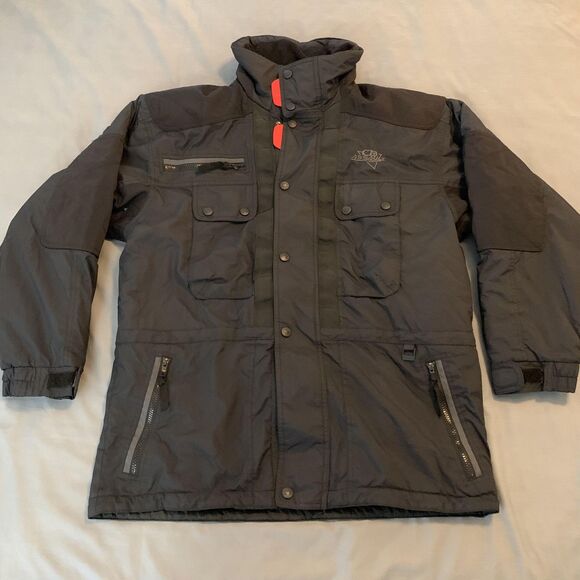 Other - Vintage‎ CB Sports Assault Jacket Mens Medium Black Insulated Parka 80s 90s